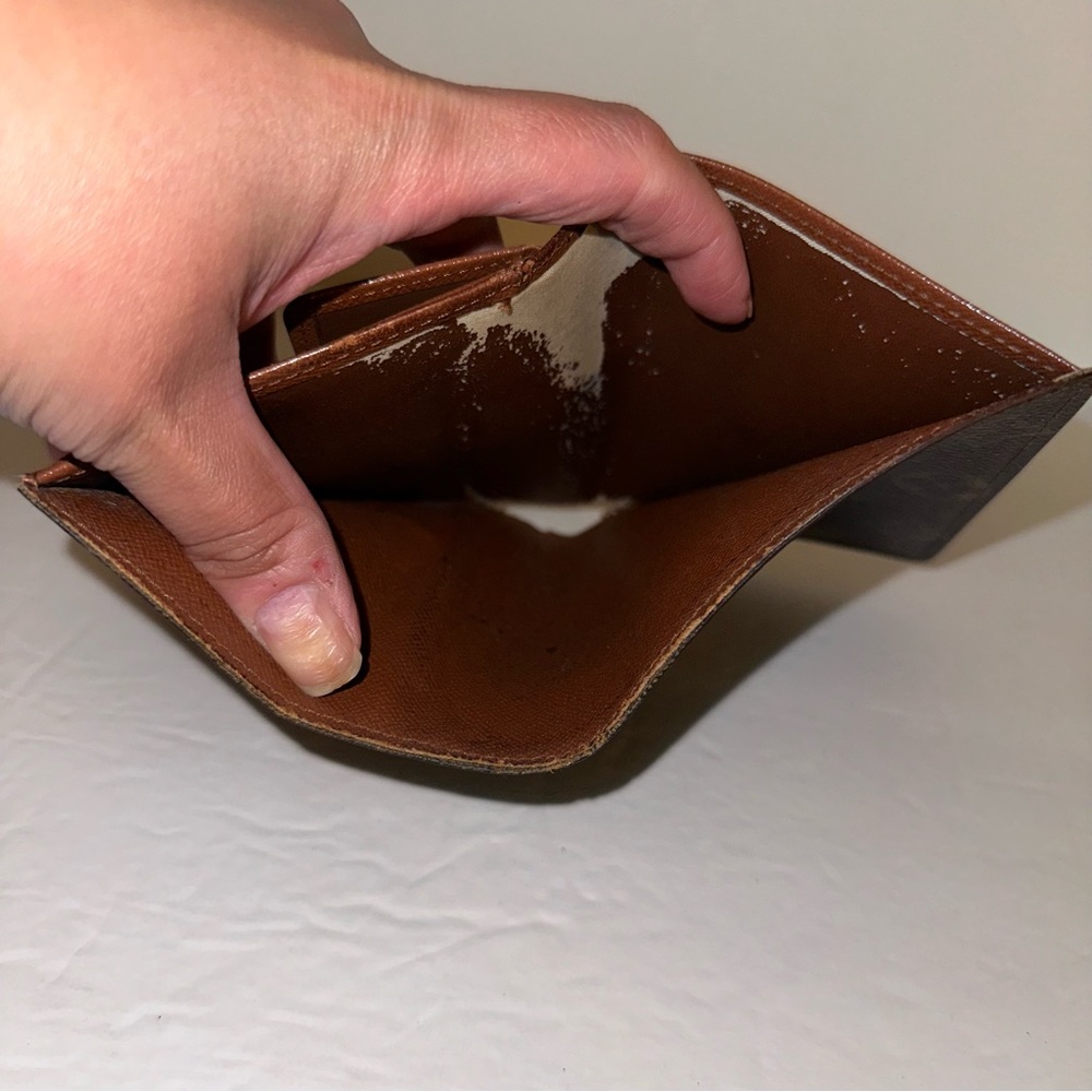 Louis Vuitton PROJECT Bifold Passport Holder Coin Pouch Monogram Leather Ca0947 - Picture 14 of 17